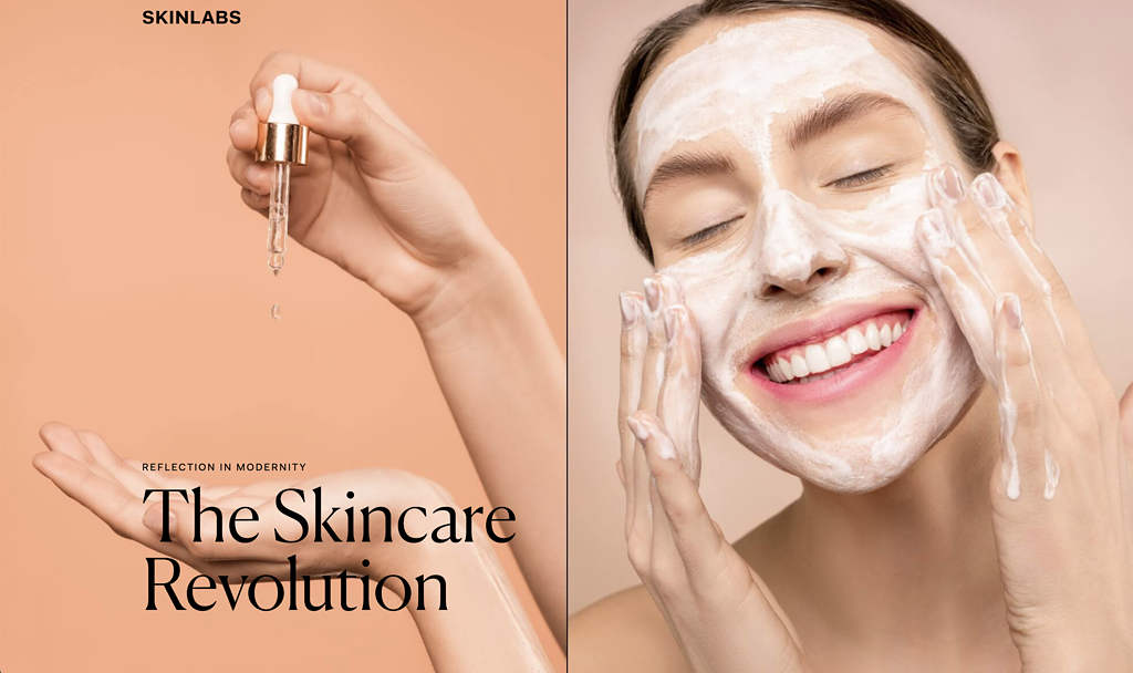 11. Skinlabs A Different Take On A Skincare Website